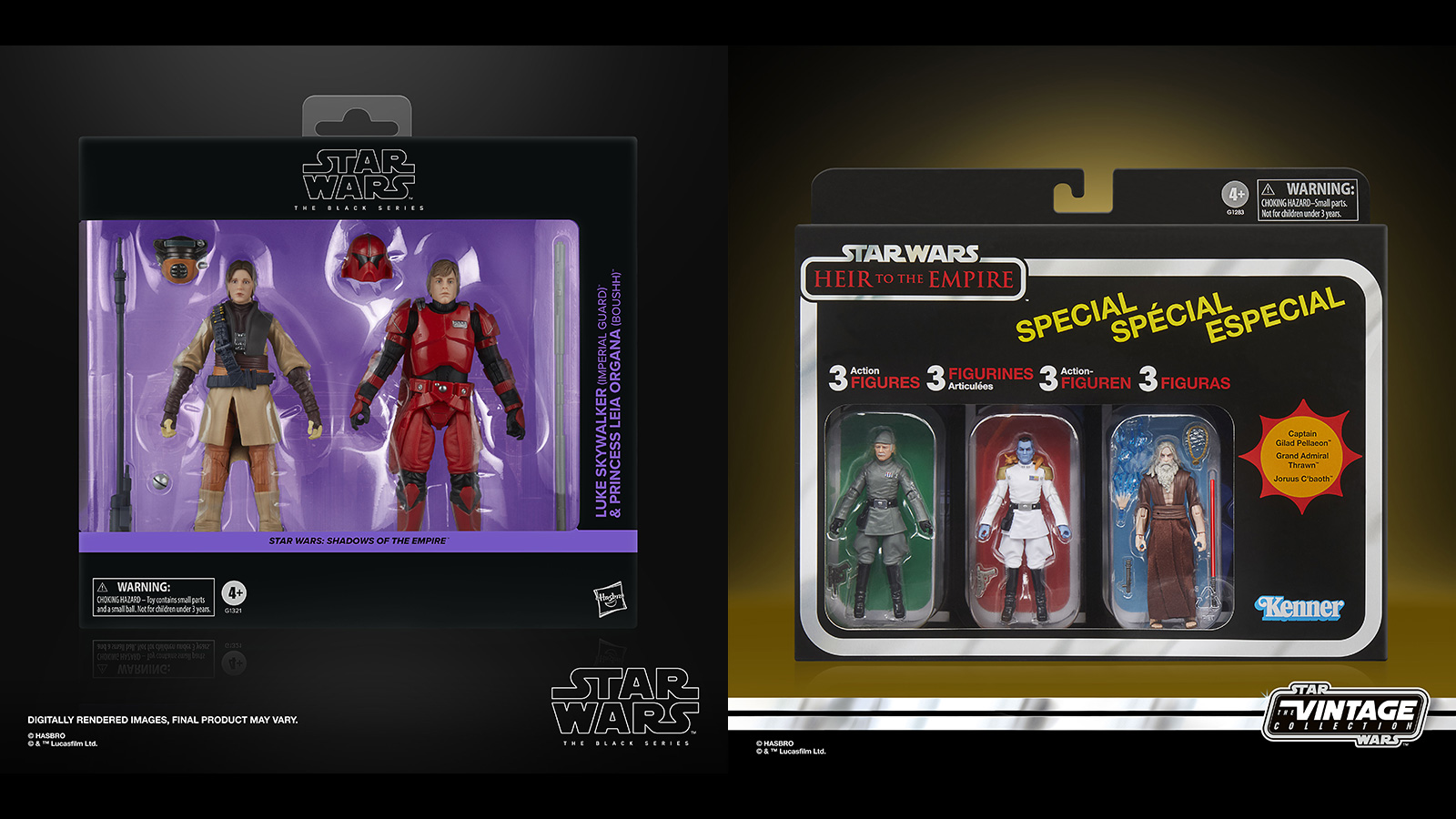 Preorder Now - Exclusive TBS SOTE Luke & Leia Set / TVC Heir To The Empire Set