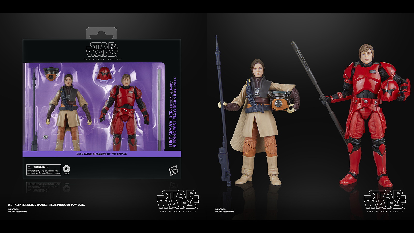 Press Release - Exclusive TBS 6-Inch SOTE Luke & Leia Set