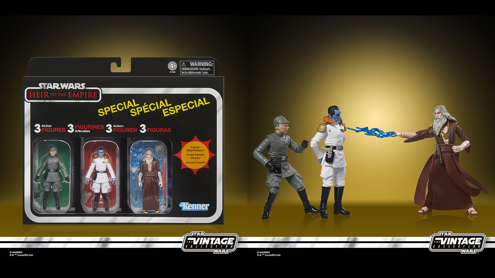 Press Release - Exclusive TVC 3.75-Inch Heir To The Empire 3-Pack