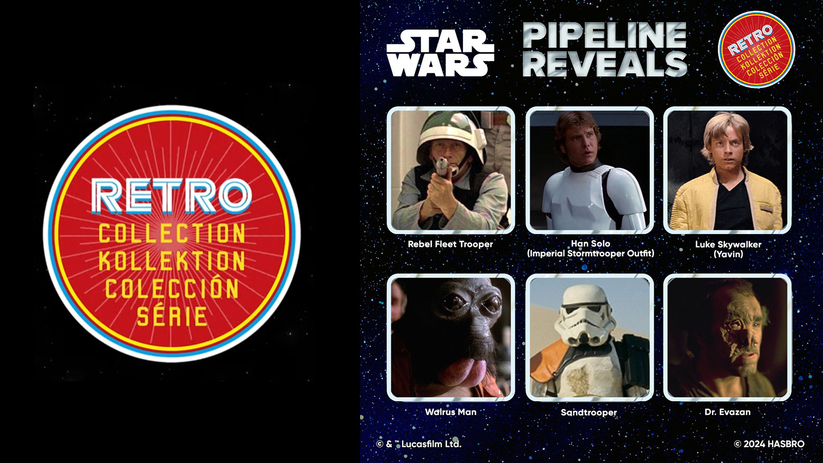 Pipeline Reveals - Retro Collection Original Trilogy Wave