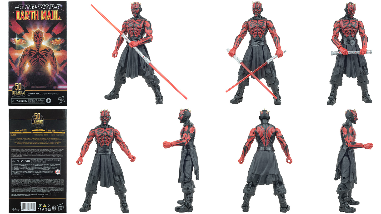 New Photos - Exclusive The Black Series 6-Inch Darth Maul (Sith Apprentice)