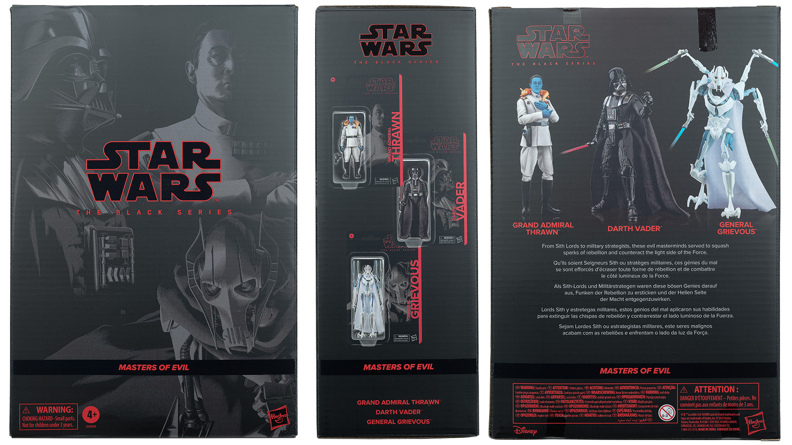 Mail Call - Exclusive The Black Series 6-Inch Masters Of Evil Set