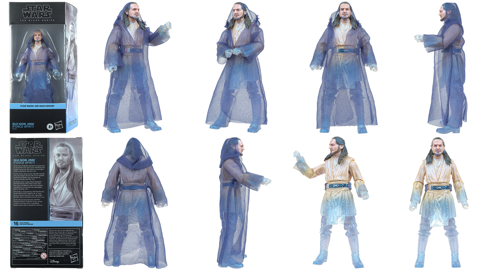 New Photos - Exclusive The Black Series 6-Inch 16 Qui-Gon Jinn (Force Spirit)