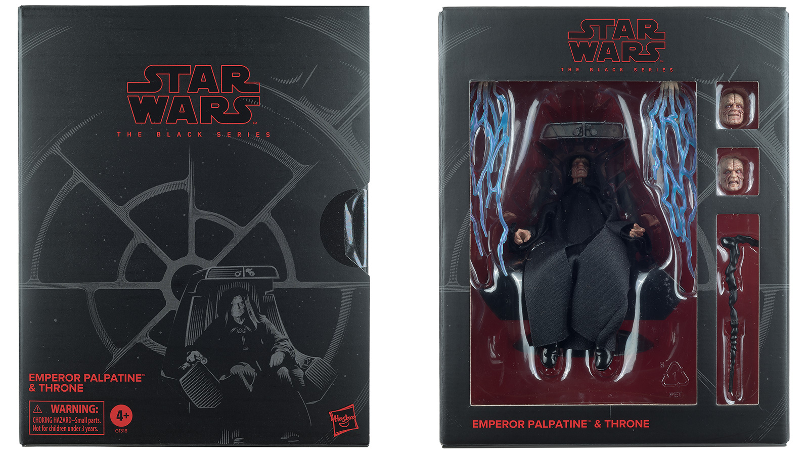 Boxed Pictures - Exclusive TBS 6-Inch Emperor Palpatine & Throne Set