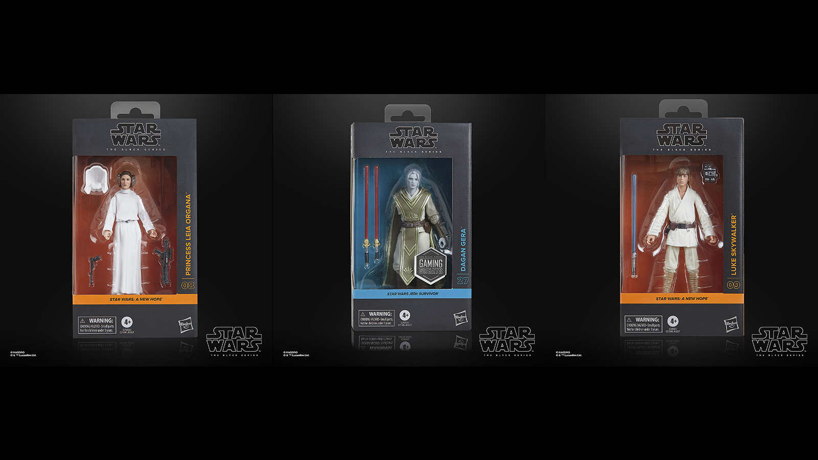 In Stock At Amazon - New TBS 6-Inch Luke (ANH), Leia (ANH) & Dagan Gera