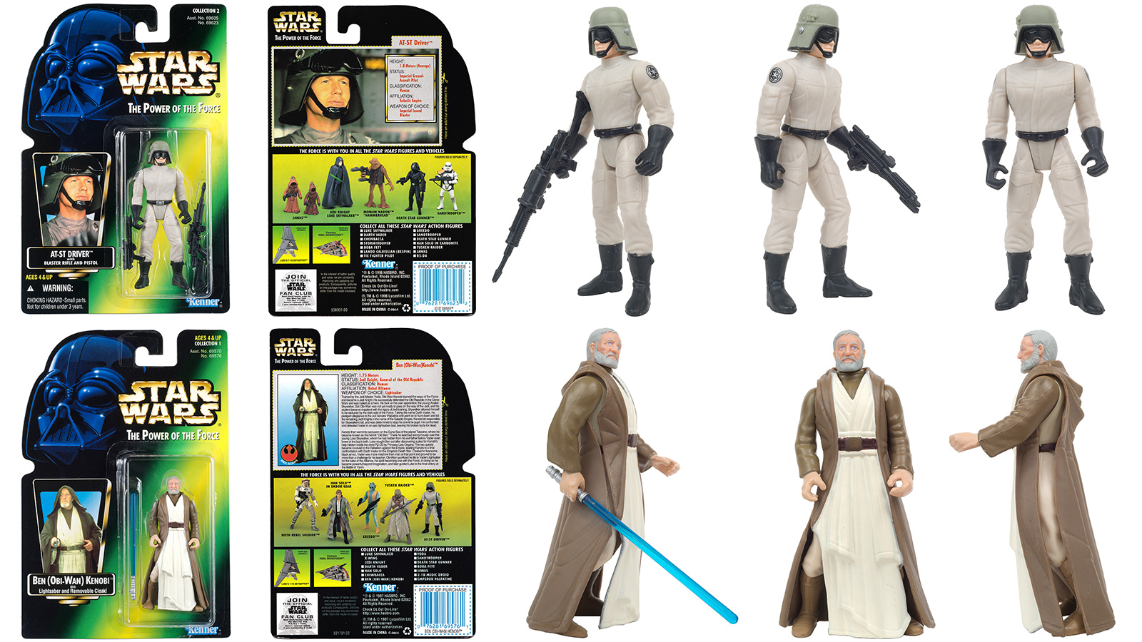 Photo Gallery Update - The Power Of The Force (Green) AT-ST Driver & Ben (Obi-Wan) Kenobi