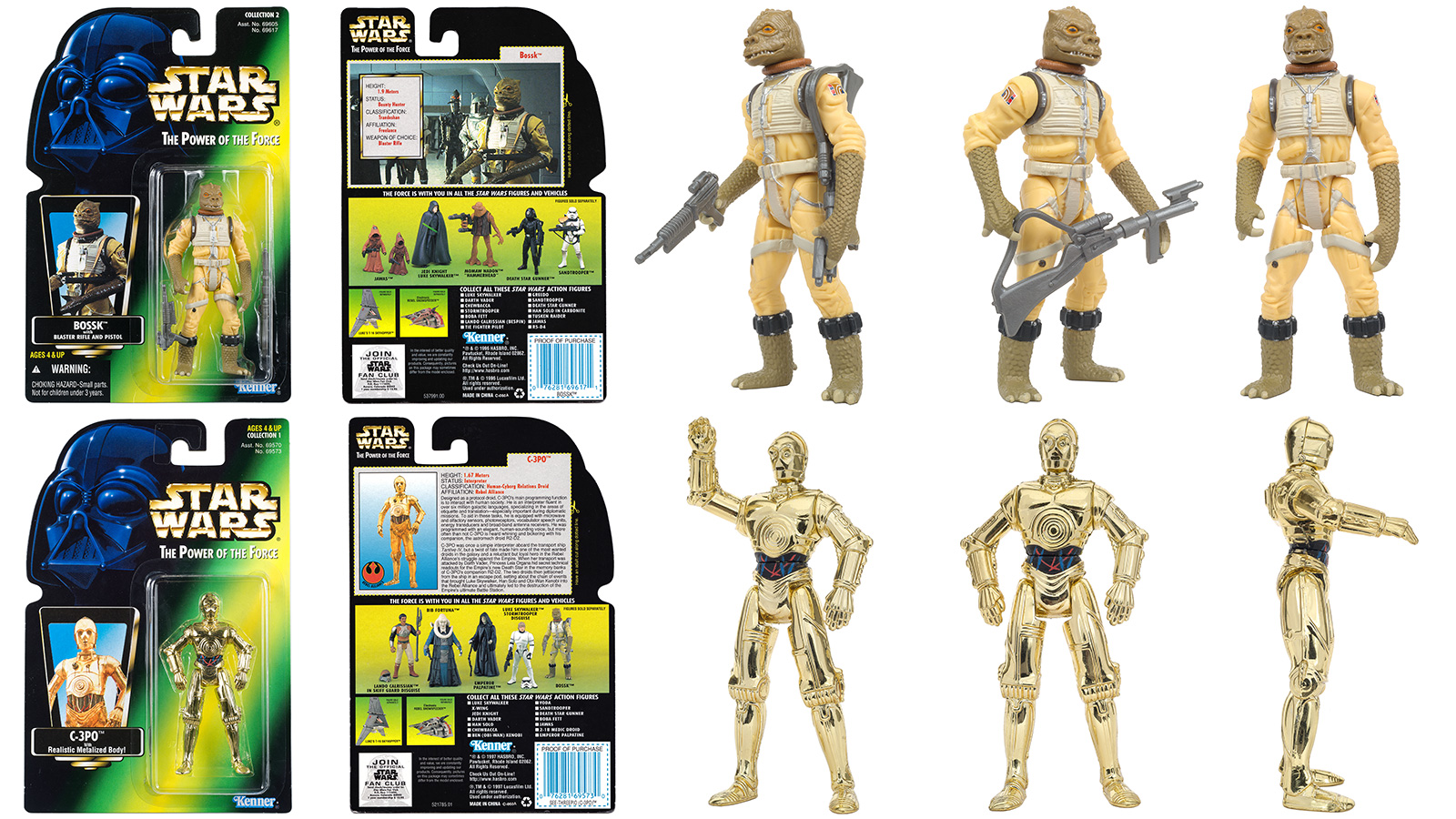 Photo Gallery Update - The Power Of The Force (Green) Bossk & C-3PO