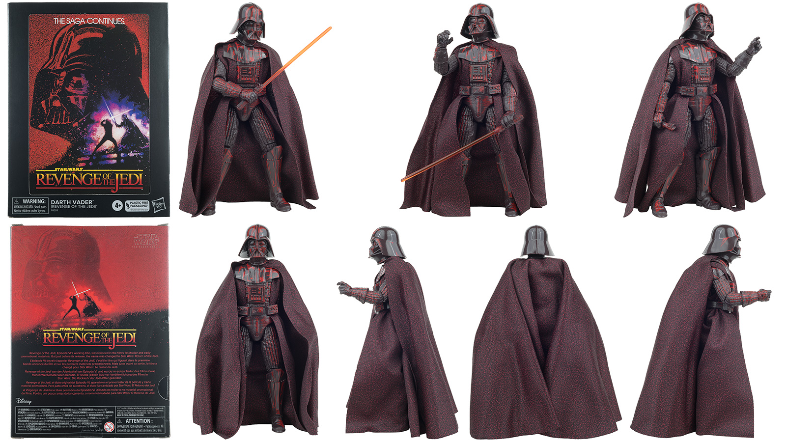 New Photos - Exclusive TBS 6-Inch Deluxe Darth Vader (Revenge Of The Jedi)