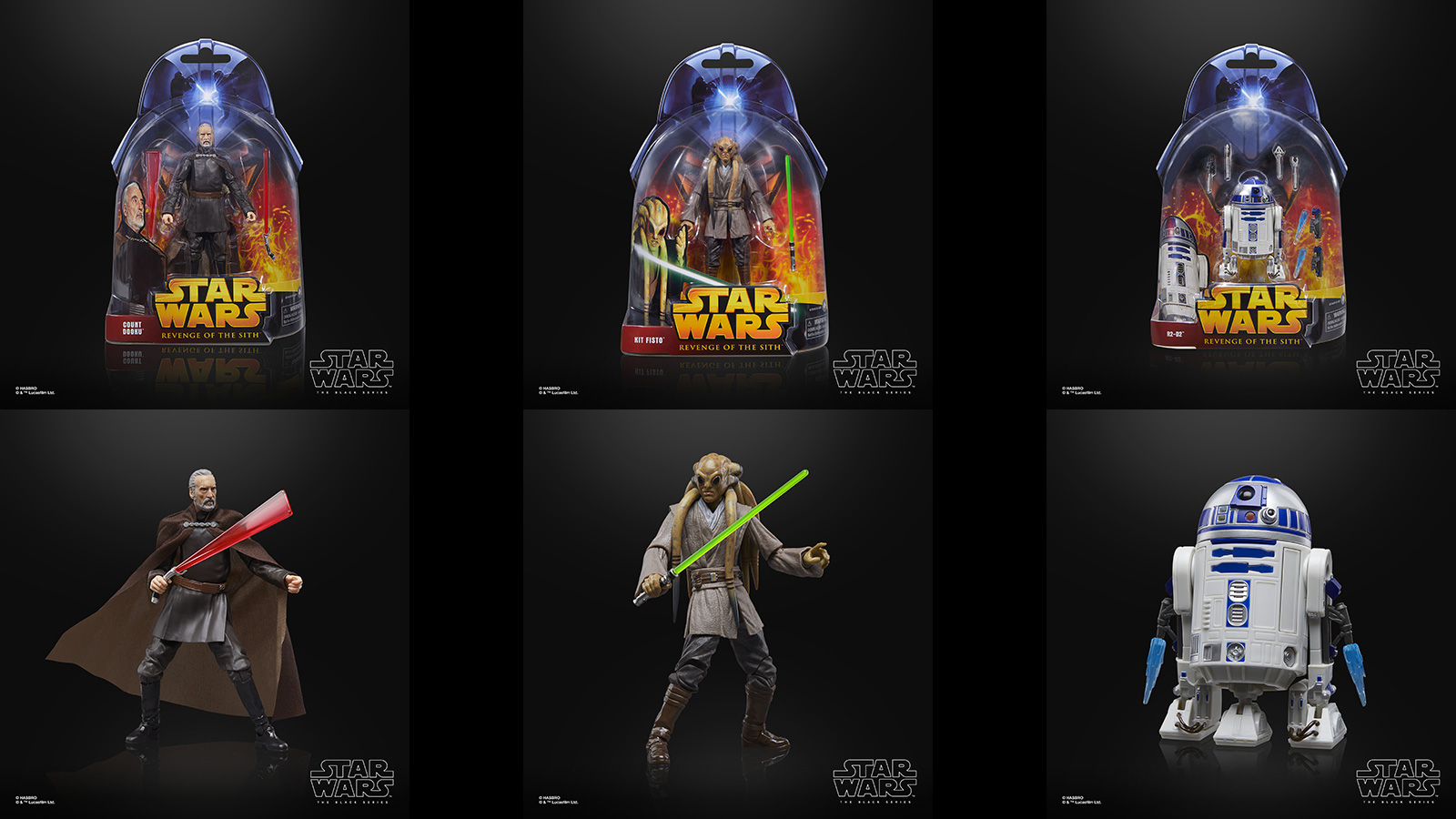 Press Release - New 2/26/25 20th Anniversary ROTS The Black Series 6-Inch Product Reveals