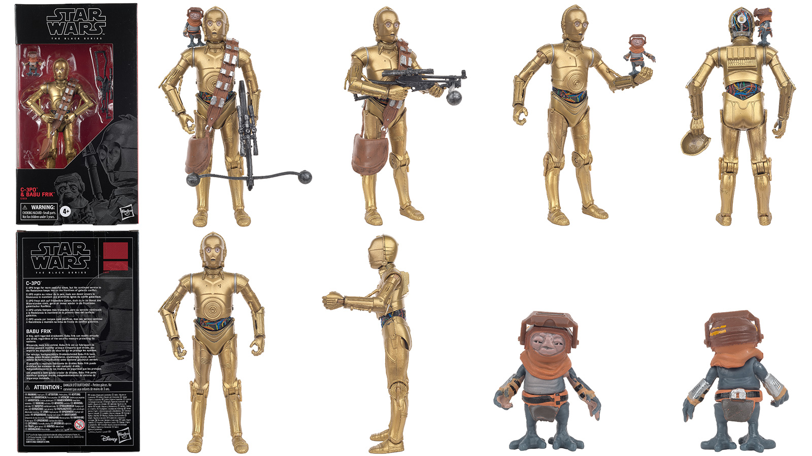 Photo Gallery Update - Exclusive TBS 6-Inch C-3PO & Babu Frik