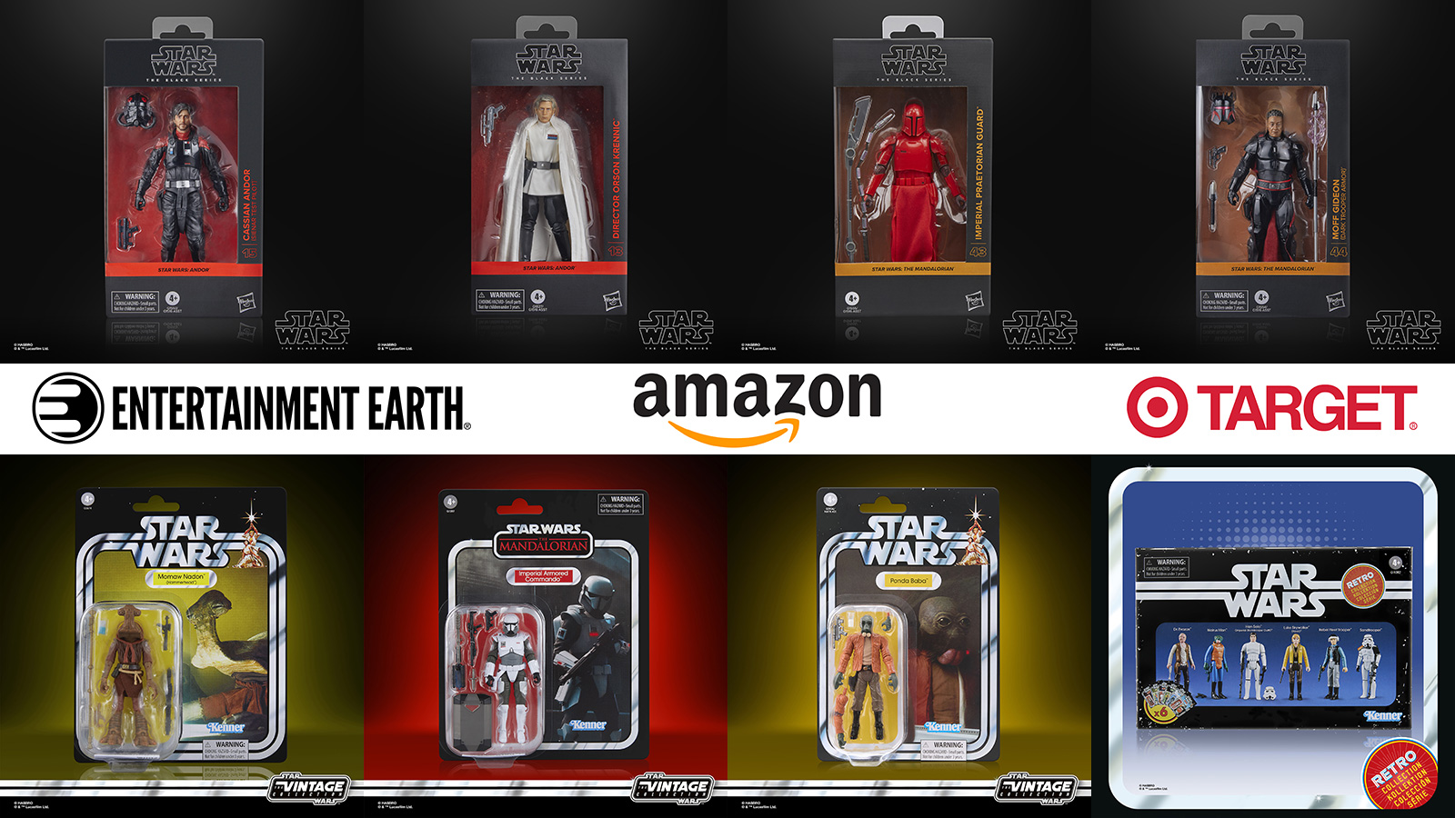 8 New Preorders Available Today From TVC, TBS, & Retro Collection Toy Lines