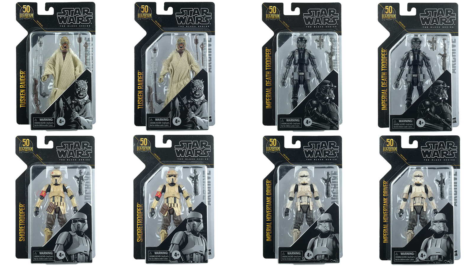 Do You Have These The Black Series 6-Inch Archive Bubble Variants?