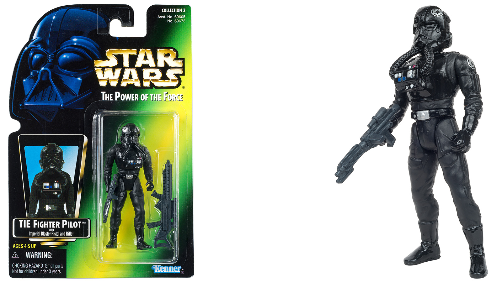 スターウォーズ オールドケナー TIE Fighter Pilot Vintage 1982 Star Wars TIE Fighter Pilot Kenner Action
