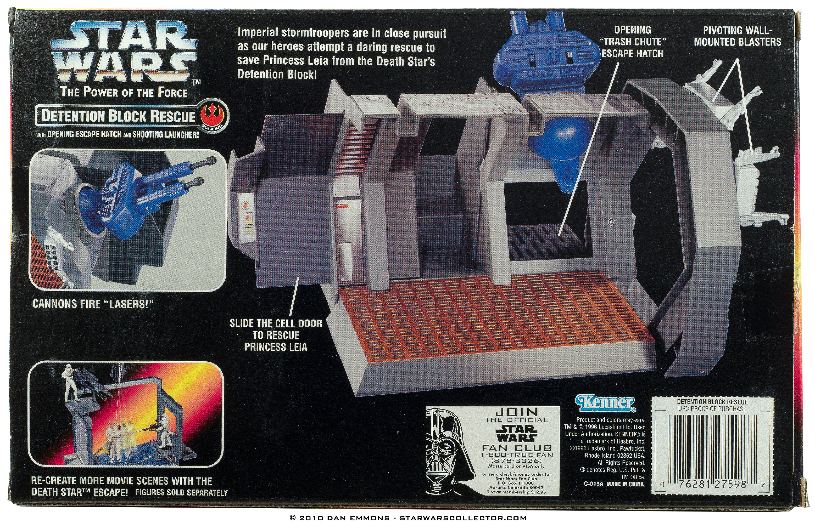 The Power Of The Force – Orange – Playset – Detention Block Rescue