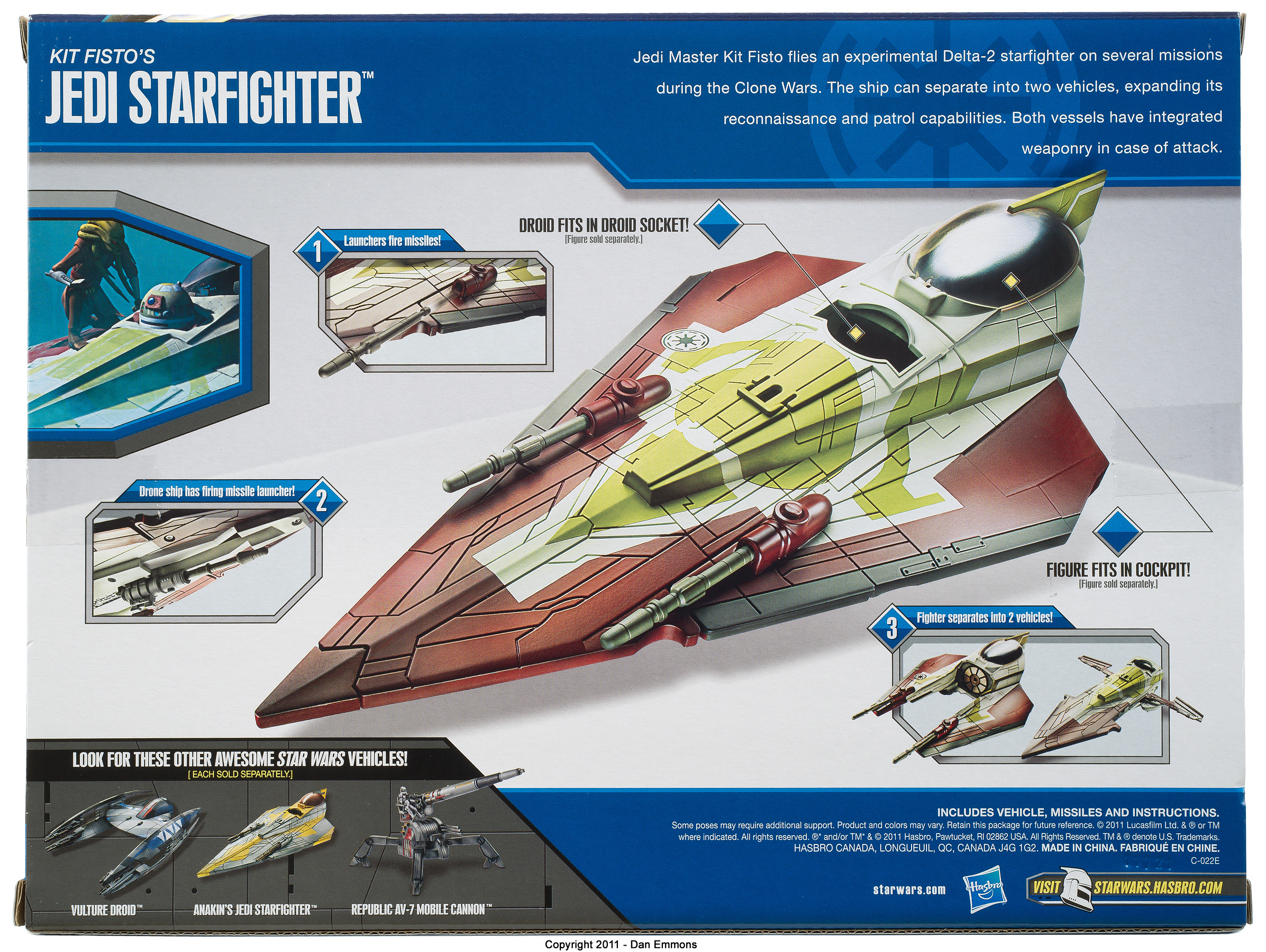 Kit Fisto's Jedi Starfighter – Star Wars Collector