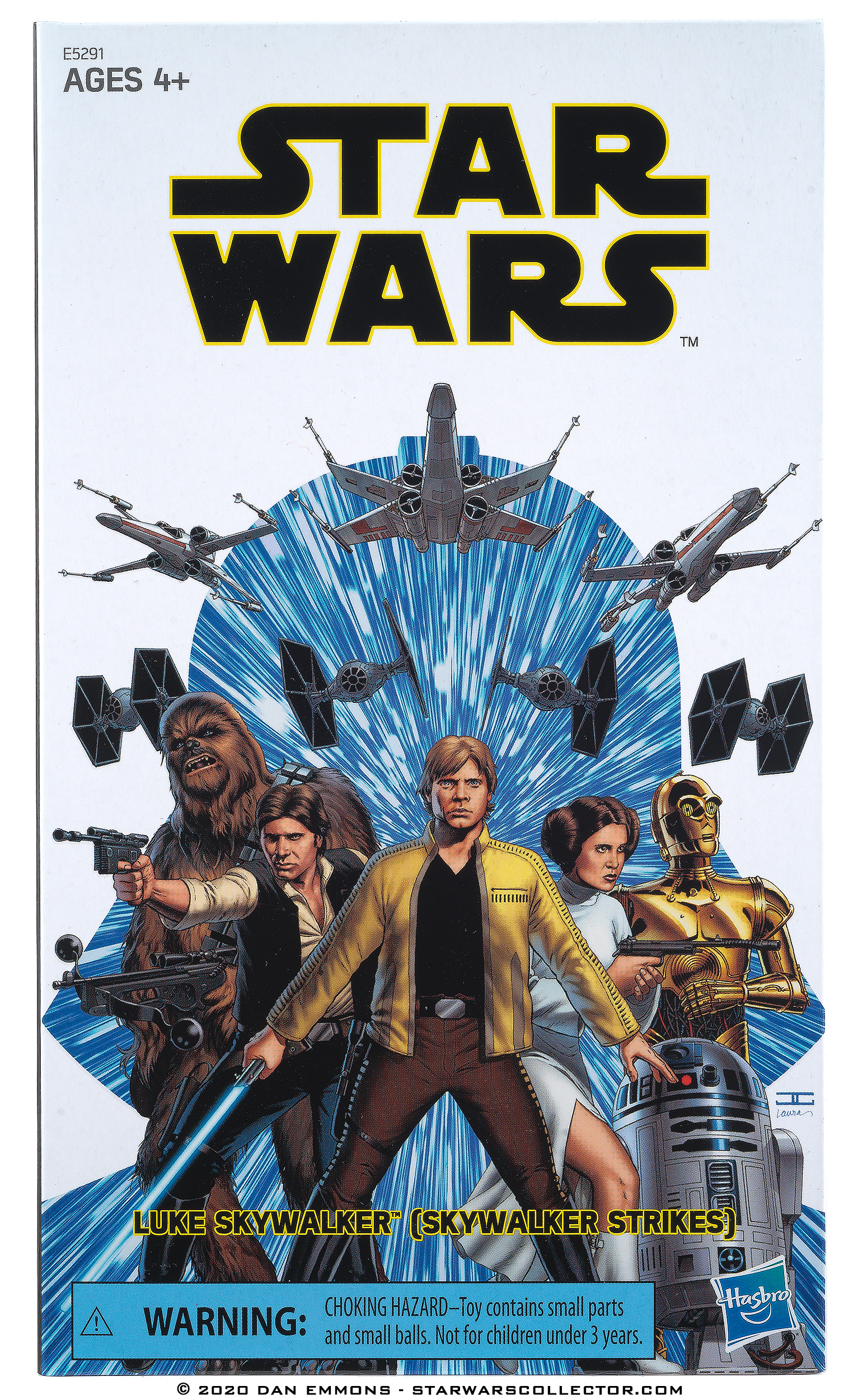 The Black Series 6-Inch - Fan Channel Exclusive - Expanded Universe - Comic Set - Luke Skywalker (Skywalker Strikes)