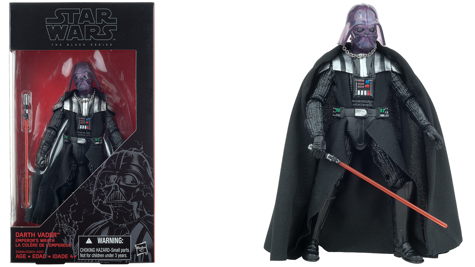 The Black Series 6-Inch Walgreens Exclusive Darth Vader (Emperor's Wrath)