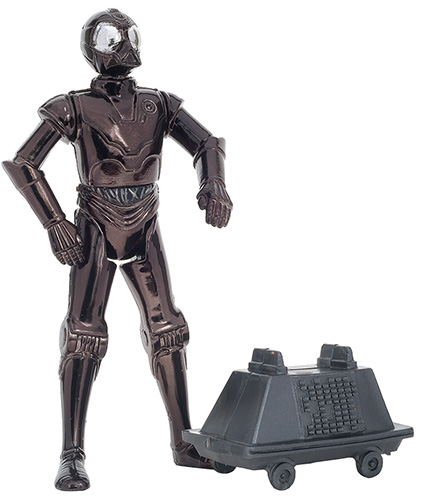 The Power Of The Force - Freeze Frame - Fan Club Exclusive - Death Star Droid With Mouse Droid