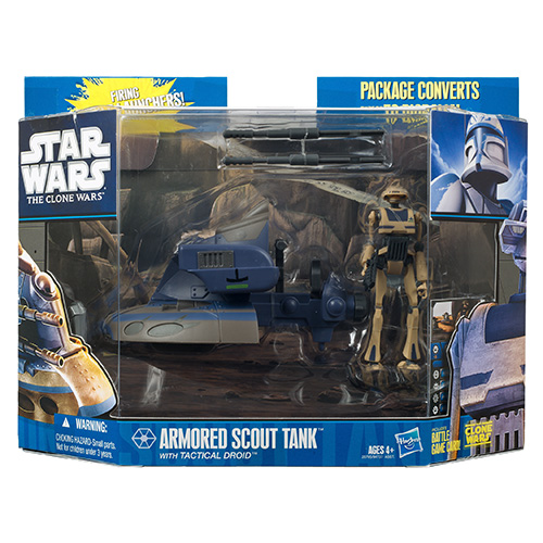 Armored Scout Tank with Tactical Droid
