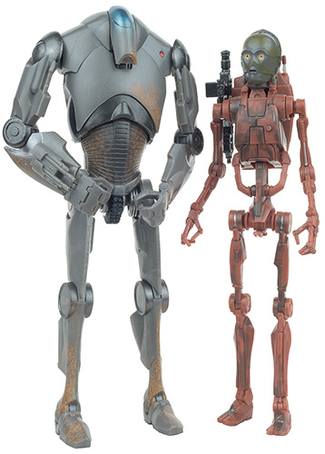 C-3PO (B1 Battle Droid Body) & Super Battle Droid